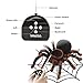 MECO Spider Scary Toy Remote Control 8'' 4CH Realistic RC Prank Holiday Halloween Gift Model