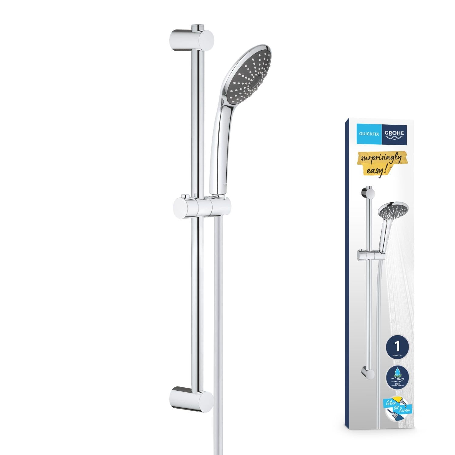 GROHE 27322000 | Vitalio Joy 110 Mono Shower Rail Set
