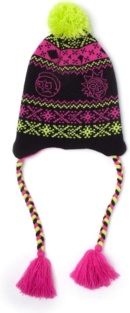 Hats \u0026 Caps Difuzed Rick \u0026 Morty Ski 