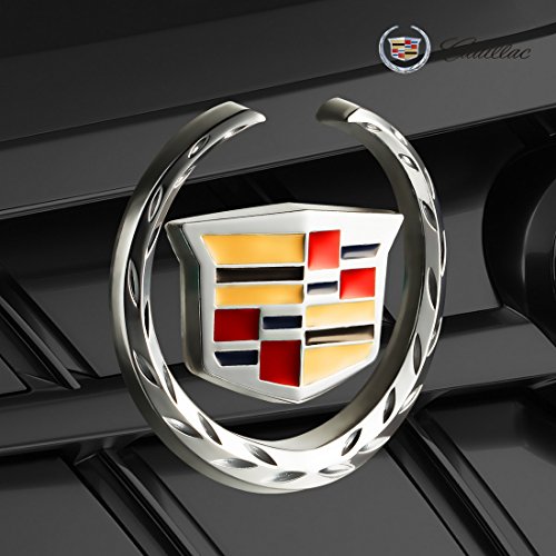 Deselen - EBS-BT08 - Cadillac Emblem Logo Symbol Metal Decals Labeling Car Stickers for Escalade ATS SRX XTS CTS XT5 XLR, Hitch Tailgate Hood Emblem, 1 Pack - Thumbnail 5