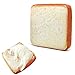 PUJUN Toast Cute Pet Beds Foam-Mattress for Dogs & Cats – Soft Quilted Cushion Mat - Rectangular Fits Crate, Carrier & Kennel (Small)