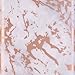 iPhone 7 Plus Case, Shiny Rose Gold Grey Marble Design, BAISRKE Clear Bumper Matte TPU Soft Rubber Silicone Cover Phone Case for Apple iPhone 7 Plus & iPhone 8 Plus [5.5 inch]