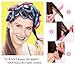 Demarkt 12pcs Large Bendy Twist Safe Hair Hairdressing Rollers Foam Curlers