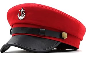 thuizen Anchor Mark Sailor Captain Newsboy Beret Hat