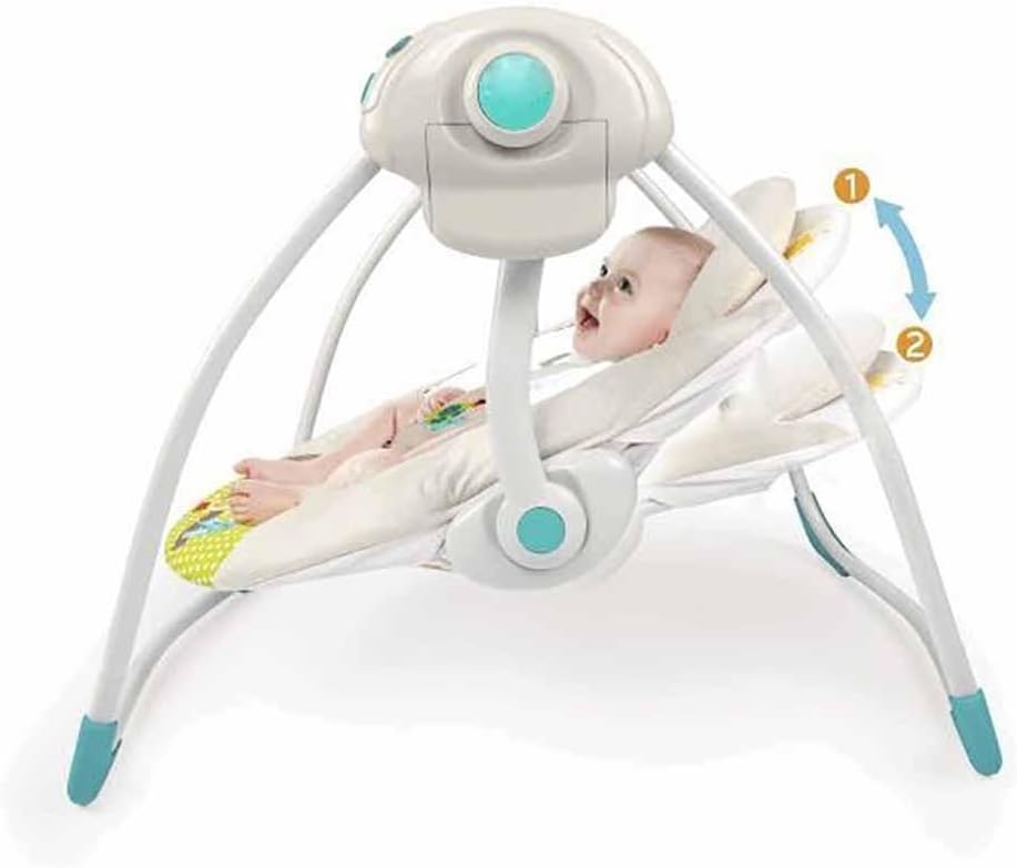QIAN Baby Electric Rocking Chair Coax Sleeping Cradle Baby Swing Appease Swing Shaker
