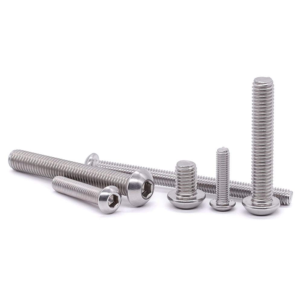 10-24 X 1 (50 PCS) Button Head Socket Cap Screws