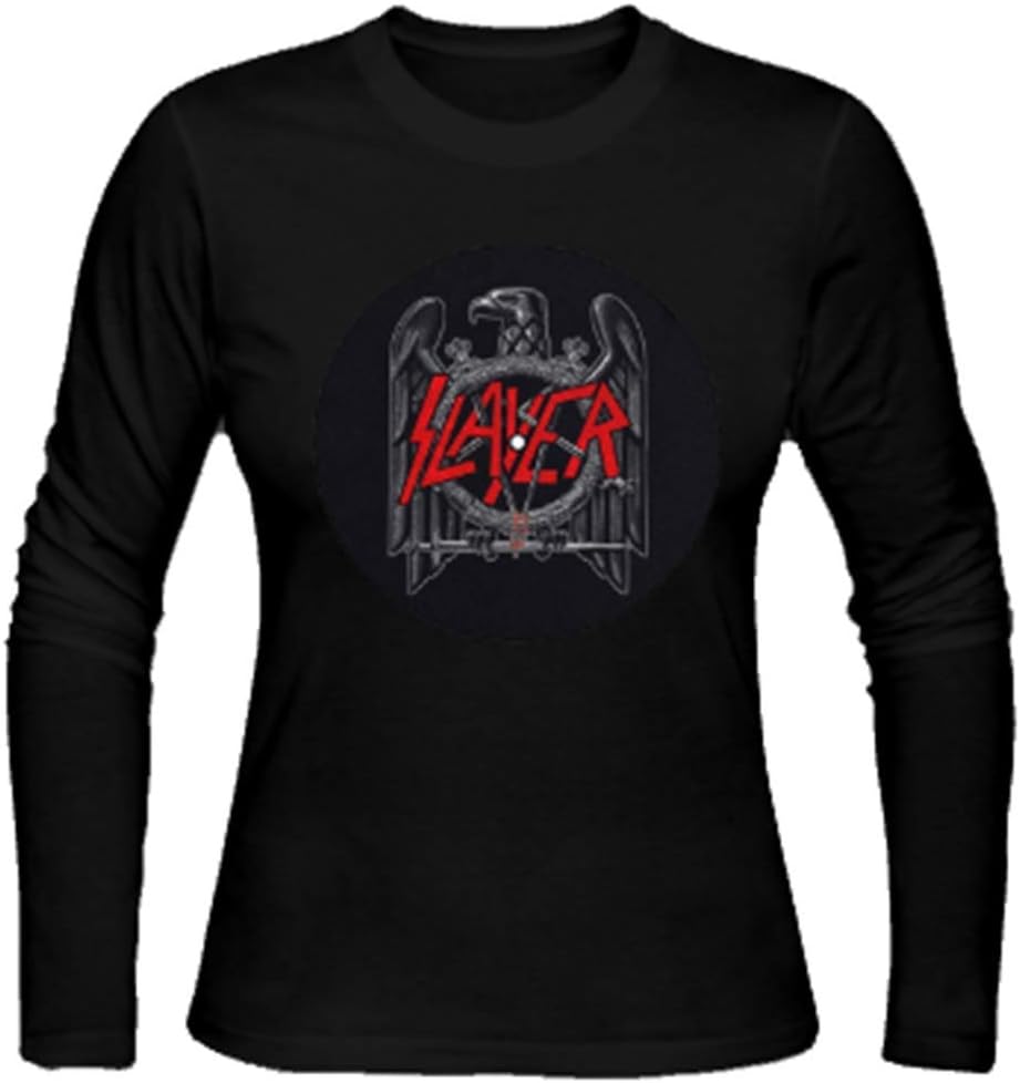 Slayer 'Eagle/Scratched Logo' Turntable Slipmat Long Sleeve Black