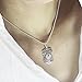 Pug Dog Animal Pendant Silver Plated Punk Pug Pendant Necklace for Pet Lovers
