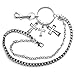 StillCool Trousers Wallet Key Chain Cross Pendant Pant Jean Gothic Rock Hip Hop Punk (Cross Pendant Style)