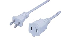 Extension Cord 10 FT,Thin Extension Cord Male