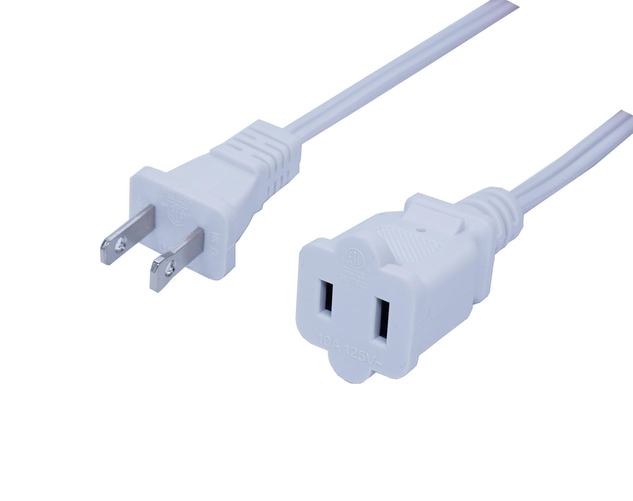 Extension Cord 10 FT,Thin Extension Cord Male