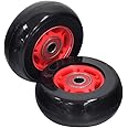 AlveyTech 76 mm x 30 mm Caster Wheels for The Razor Crazy Cart (V7+), Crazy Cart Shift (V1+), & Crazy Cart XL (V3+) (Set of 2)