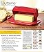 Butterie Flip Top Butter Dish For Countertop or Refrigerator, BPA Free, Blue