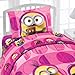 Minions 'Girl Buddy' Buddy Twin Sheet Bedding Set