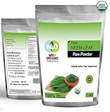 Organic Neem Powder 16 Ounces(1 Pound) - USDA Certified Organic. No Preservative and All Natural - Way4Organic