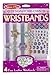 Melissa & Doug Design-Your-Own Wristbands Jewelry-Making Kit (Makes 4 Faux-Leather Wristbands)