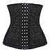 Charmian Women's Latex Underbust Waist Training Steel Boned Shapewear Corset