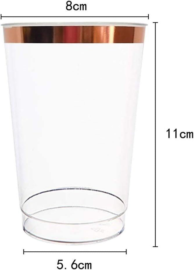 LULAAルーラー透明 プラスチックカップ 20個セット