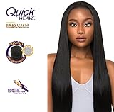 Outre Brazilian Boutique Half Wig Sleek Pressed [ #1B ]