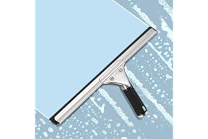 Stainless Steel Glass Scraper, Window Cleaning, Dust Removal Scraper, Hotel Cleaning Specific Glass Wiper