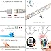 Music LED Strip Lights 6.6FT/2M 5V USB Powered Light Strip 5050 RGB Light Color Changing with Music IP65 Waterproof LED String Lights Kit with IR Controller by DotStone