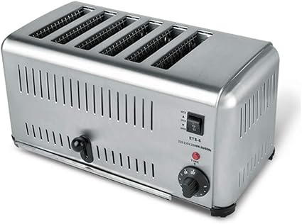 Amazon Baoshishanポップアップトースター パン焼き機 業務用トースター 焼き上がりが早いポップアップトースター ４枚焼き ６枚焼き シルバーグレー 2v 50hz トランスが付属あり 1500w 6枚焼き Baoshishan ポップアップトースター 通販