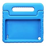 NEWSTYLE Kids Case for Fire 7 2015 Shockproof Light Weight Super Protection Cover Handle Stand for Children for Amazon Kindle Fire 7 inch Display Tablet (5th Generation - 2015 Release Only) (Blue)