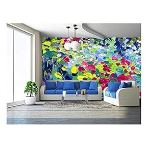 Oil Painting Vector Illustration. I, The Artist, owns The Copyright - Removable Wall Mural | Self-Adhesive Large Wallpaper - 66x96 inches