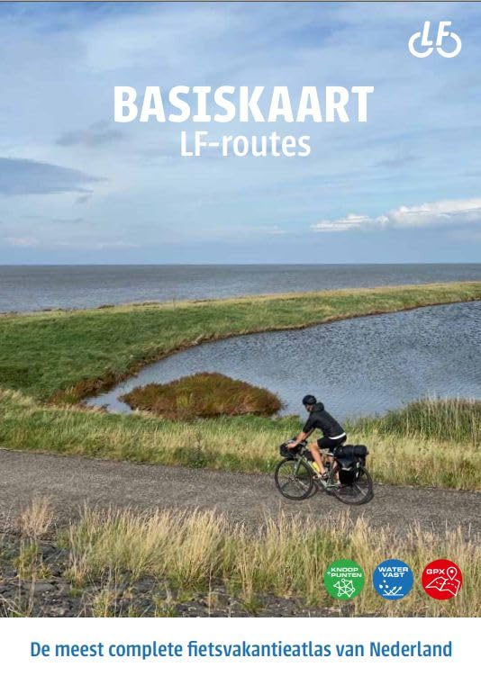 Basiskaart LF-routes: De meest complete fietsvakantieatlas van Nederland