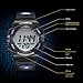 Kids Digital Sport Watch, Boys Outdoor Cool Watches Electronic Waterproof Watch with Chronograph Alarm Stopwatch Calendar - Blue