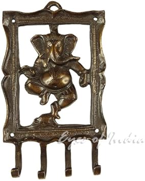 Amazon Com Eyes Of India 6 Brass Ganesha Elephant Decorative