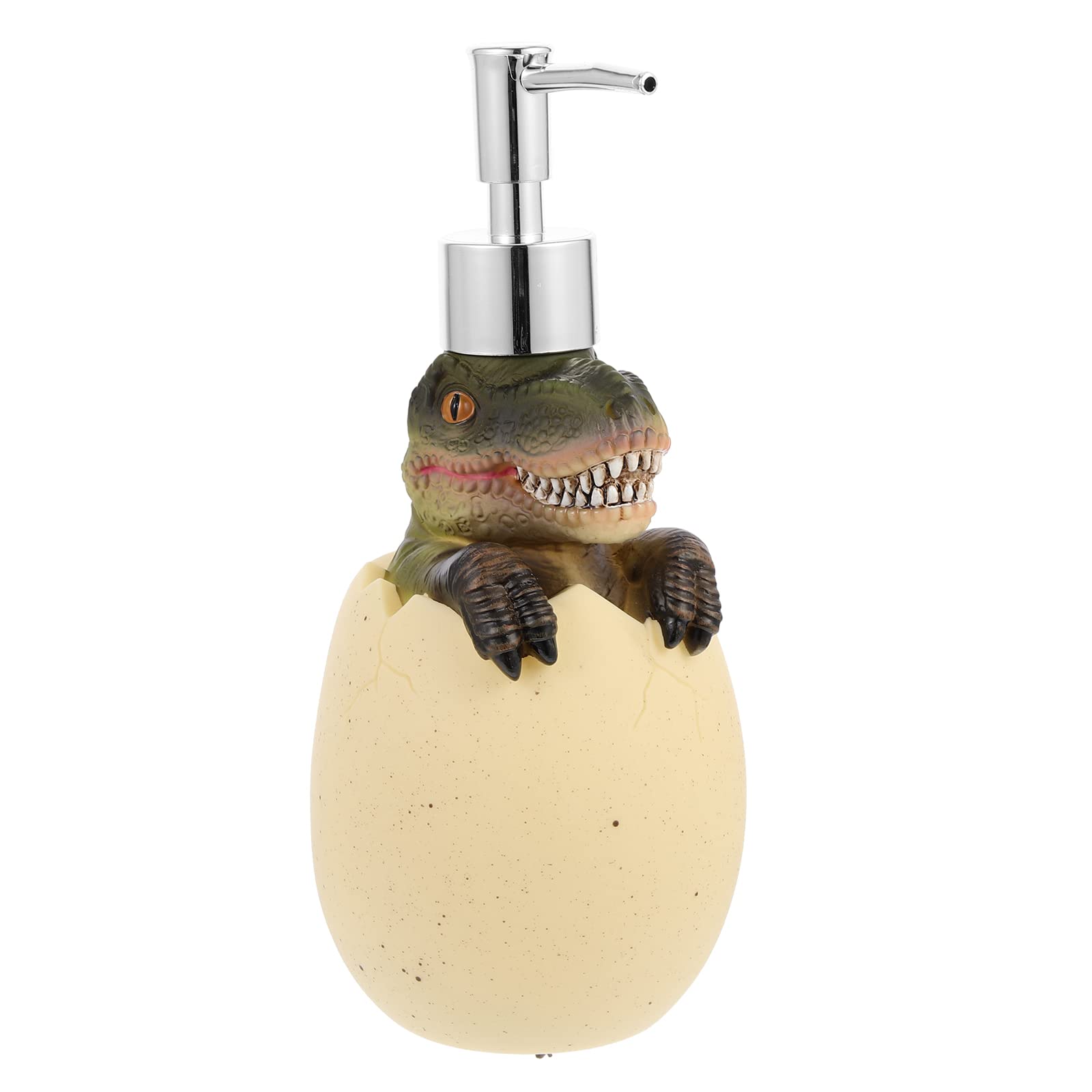 Zerodeko Dinosaur Soap Dispenser Shampoo Shower Gel Refill Dispenser Suitable for Bathrooms Kitchen Countertops Bathroom Pump Bottles Tyrannosaurus rex