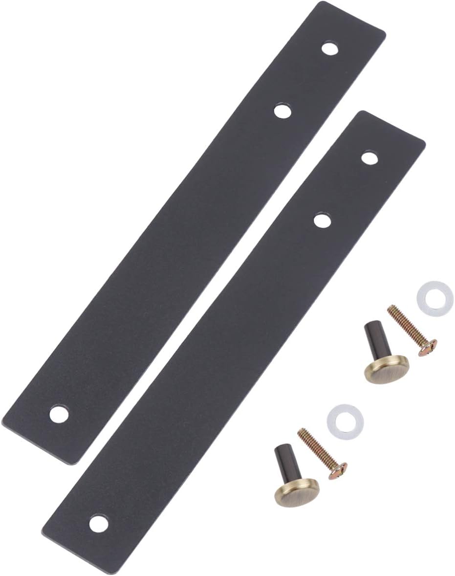 4 inch cabinet door pulls on Exceart 2pcs Leather Drawer Pulls Leather Cabinet Door Cupboard Wardrobe Pulls Handles With Nails Screws Black Amazon Com