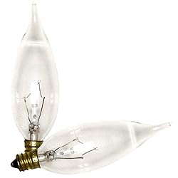 GE Lighting 76236 40 Watt Clear Candelabra