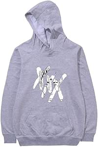 Tendencia Algodón Espacio Encapuchado Suéter XXX Modelo Calle Cobertura