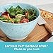 Rachael Ray Accessories Kitchen Pantryware Multi Purpose/Salad Serveware/Melamine Garbage Bowl, Agave Blue,1 gallon
