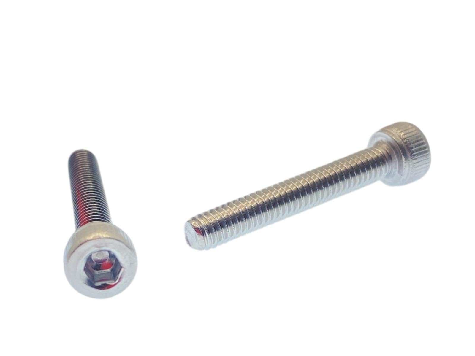 M4 x 25mm Allen Socket Head Cap Screws (20pk) - ISO 4762 A2-70 Stainless Steel Allen Hex Drive Machine Screws - Full Thread Metric Fasteners for DIY, Engineering, 3D Printing M2 M3 M4 M5 M6 M8 (20pk) — image 1