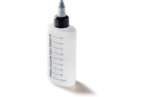 IMCO Alcohol Bottle, Fuel (3.4 fl oz (100 ml) / Portable / Scale / Fuel Bottle (Stove/Burner/Translucent), Single Bottle, Cam