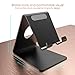 Cell Phone Stand, Lamicall Phone Stand : [2 Pack] Desktop Holder Cradle, Dock Compatible with Switch, all Android Smartphone, Phone 6 6s 7 8 X Plus 5 5s 5c, Universal Accessories Desk - Black
