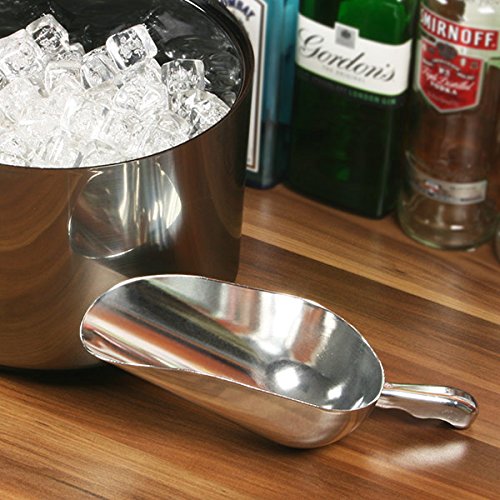 Aluminium Ice Scoop 38oz Large Ice Cube Scoop BigaMart