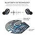 Bluetooth 5.0 True Wireless Earbuds, in-Ear Deep Bass Headphones, with Zinc Alloy charging case, 5H Continuous 30H Cycle Time, IPX8 Waterproof Earphones, for iPhone/Android Cell Phone Call/Music/Videothumb 1