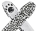 Bioterti Plush Novelty Animal Hat 3 in 1 Beanie With Long Paw Scarf, Mitten Combo (White Leopard)
