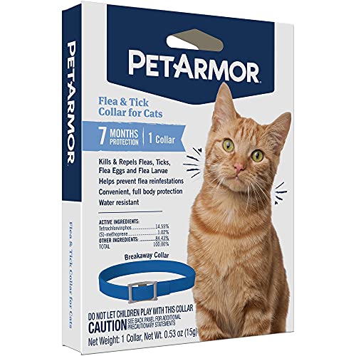 PetArmor Flea and Tick Collar for Cats, 1 Count Pricepulse
