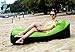 HAKE Inflatable Lounger with Portable Carry Bag for Outdoor and Indoor use (Green Lounger)