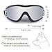 Dog Sunglasses, Dog Goggles for Medium and Large Dog Eye Protection with UV-Proof, Water Proof, Wind Proof, Shatter Proof, Scratch Proof, Adjustable, Lightweight, Breathable, Durable Nylon Material