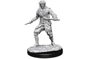 WizKids Pathfinder Deep Cuts Unpainted Miniatures: Wave 10: Male Elf Rogue