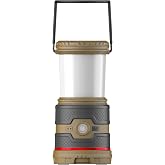 COAST EAL35R 1000 Lumen Voice-Controlled LED Emergency &amp; Camping Area Lantern with Warm, Cool White, Day, Red &amp; Red Flashing Mode, Power Bank Functionality - Desert