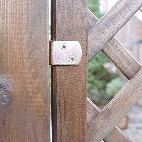 Bartek Amelia Sichtschutzzaun I Gartenzaun Komplettset - inkl. Pfosten und Pfostenträger I druckimprägniertes Fichten… – Bild 6