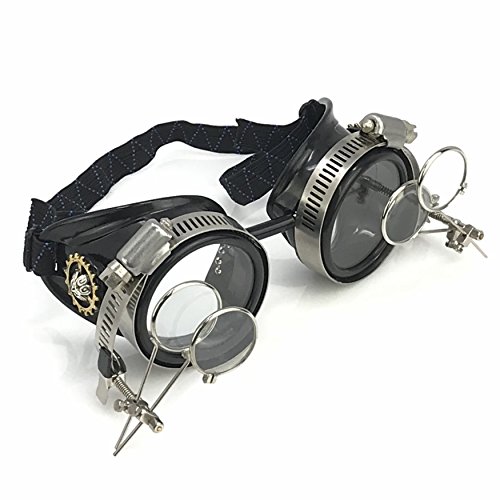 Steampunk Victorian Goggles welding Glasses - Thumbnail 6