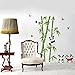 AIMTOPPY Home Decor Mural Vinyl Wall Sticker Removable Cute Panda Eating Bamboo Nursery Room Wall Art Decal Paper
